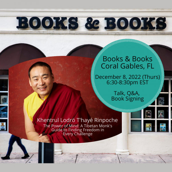 Rinpoche Books and Books Miami Event